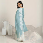 Shienzy WomenS Embroidered Kurta Set With Dupatta || Elegant Floral Suit Set For Women || Ethnic Wear For Girls || Stylish Kurt