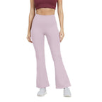BlissClub Ultimate Flare Pants Lite Regular for Women Upto 54 ft | High Waist Trousers and Formal Pants for Office wear | Comfo