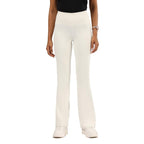 BlissClub Ultimate Flare Pants Lite Regular for Women Upto 54 ft | High Waist Trousers and Formal Pants for Office wear | Comfo