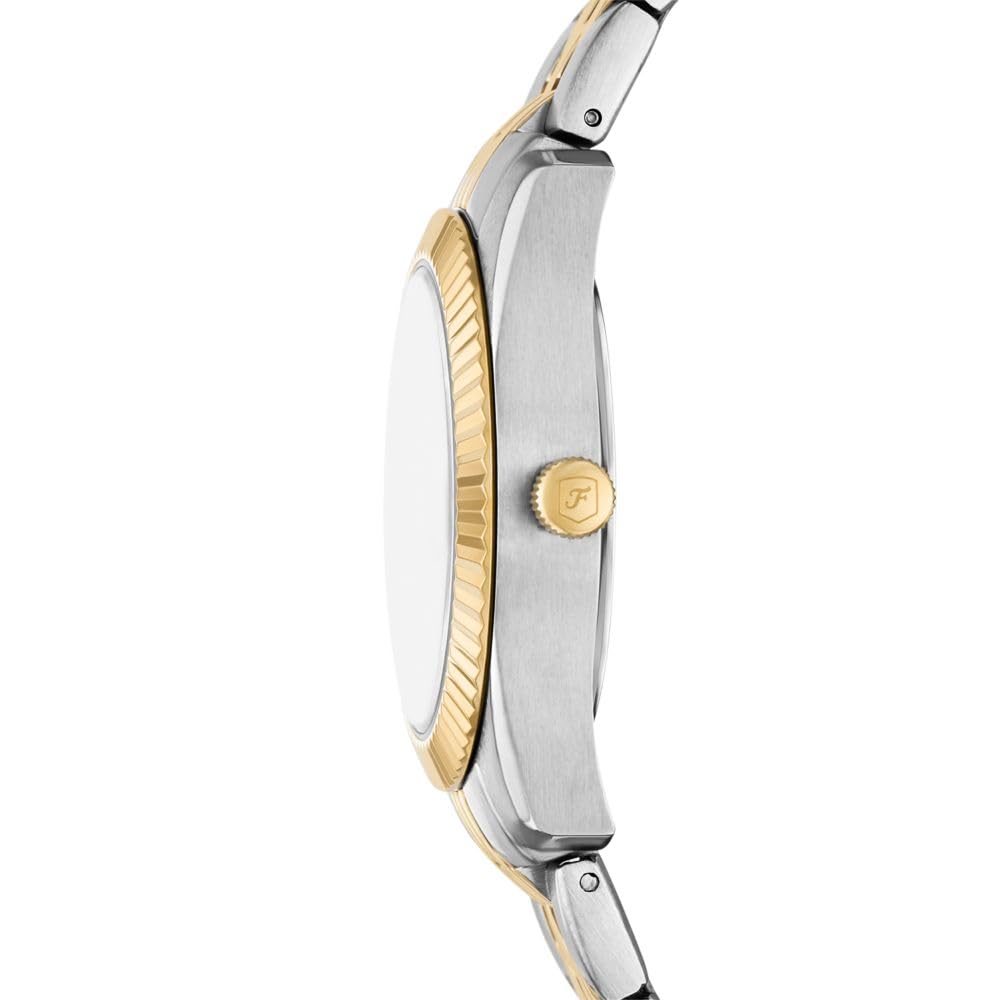 Fossil Women's Scarlette Three-Hand Date Two-Tone Stainless Steel Watch