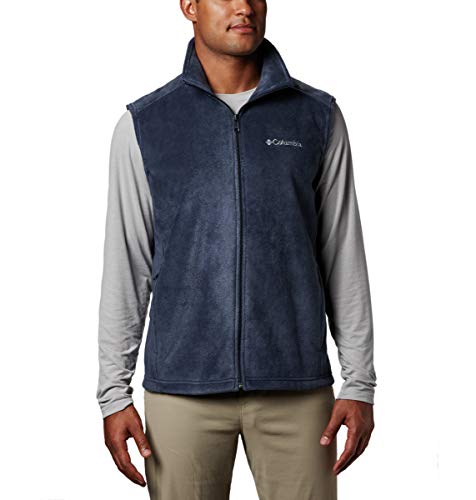 columbia Mens Steens Mountain Vest, collegiate Navy, Large