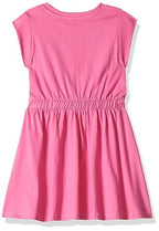 T2F Girls Cotton A-Line Knee-Length Casual Dress Light Pink