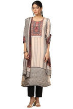Soch Women Muslin Ethnic Chudidar Set with Sequins