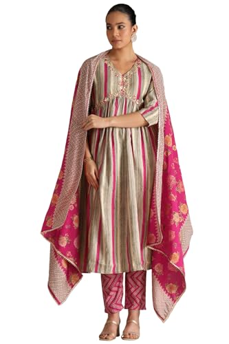Soch Women Viscose Muslin Salwar Suit Set (ews5cd21970