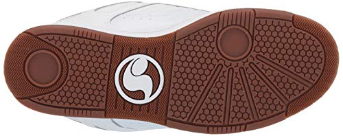 DVS mens Enduro 125 Skate Shoe, White Reflective Gum New Black, 9.5 US