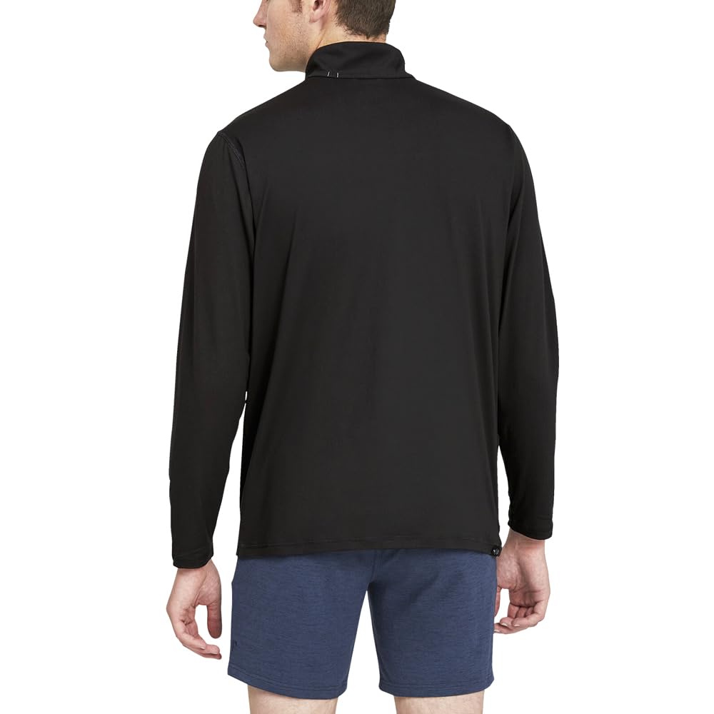 Mens cloudspun Quarter-Zip - HIgH RISE HTHR - S(D0102H7DS0T)