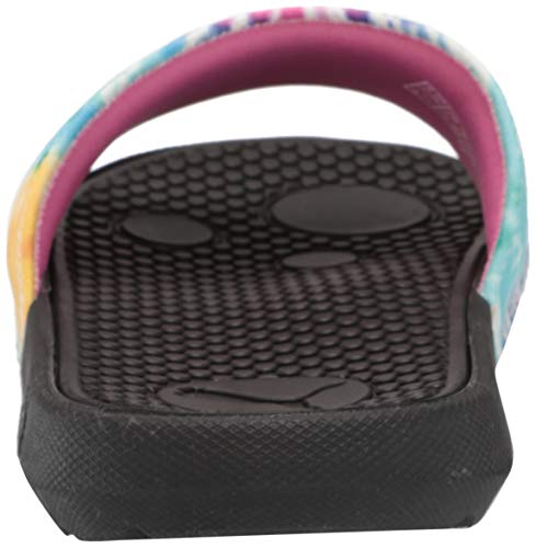 PUMA womens Cool Cat Slide Sandal, Phlox Pink-elektro Aqua-puma Black, 6 US