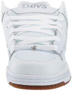 DVS mens Enduro 125 Skate Shoe, White Reflective Gum New Black, 9.5 US