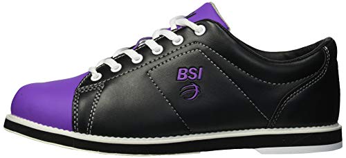 BSI 654 Women's Classic #654, Black/Purple, 7.5