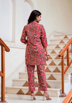 GRECIILOOKS Womens Casual Rayon Regular Fit Co-Ord Pajama Set