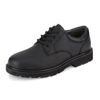 Dockers Mens Shelter Leather Rugged Casual Oxford Shoe - Wide Widths Available, Black, 11 W