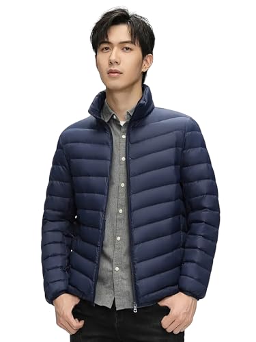 Lymio Puffer jacket for men || jacket for men || puffer jacket for men winter (P-J-01-03) (IN, Alpha, XL, Blue)