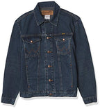 Wrangler Men's Cowboy Cut Western Unlined Denim Jacket, Dark Blue, XX-Large