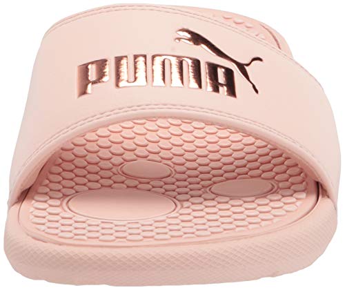 PUMA womens Cool Cat Slide Sandal, Cloud Pink-rose Gold, 10 US
