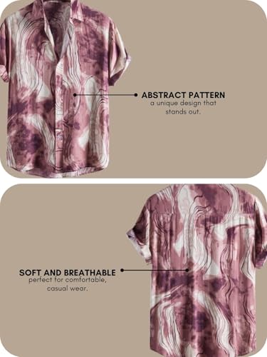 Leriya Fashion Regular Fit Shirt For Men (Lf-Ms-6059_Pink