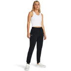 Under Armour Womens Armoursport Woven Pants, (001) Black / / White, Small Tall