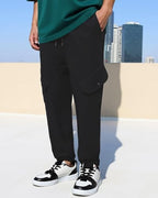 Bewakoof Air 1.0 MenS Solid Super Loose Fit Joggers