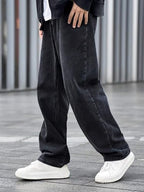 Tagas MenS Baggy Loose Fit Jeans