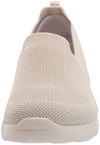 Skechers Womens Go Walk Joy - Sensational Day Sneaker, Taupe, 9 Wide US