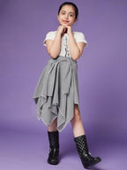 Pspeaches Pure Cotton Western Skirt Set