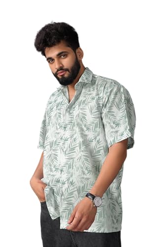 Brown Culture Half Sleeve Relaxed Fit MenS Casual Shirt | Cotton Blend Oversized Shirt For Man || Men Shirt Casual || MenS Hal