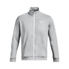 Under Armour Men's Sportstyle Tricot Jacket, (011) Mod Gray / / White, Large