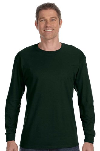 Unisex 61 oz Tagless Long-Sleeve T-Shirt - ASH - S(D0102H7NHRP)