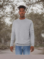 Unisex Drop Shoulder Fleece - WHITE - XS(D0102H7W9K6)