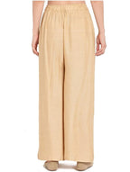 Fashion Gallery WomenS Rayon Relaxed Fit Palazzo Pants With Full Length Pull On Closure And Elasticated Flexible Waist|Palazzo