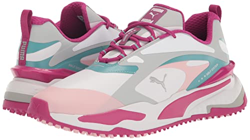 Puma 376584057 Gs-Fast WMNS Puma White-Chalk Pink-Porcelai 7 Womens