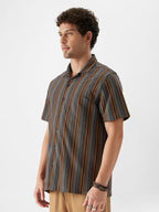 The Souled Store MenS Cotton Striped Oversized Fit Shirt