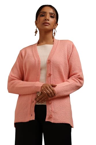 Soch Women Acrylic Knitted Winter Cardigan
