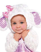 Amscan Little Lamb Halloween Costume for Babies, 12-24 Months, with Dress, Hood, Booties, and Tights