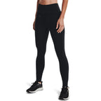 Under Armour Womens Motion Leggings, Black (003)/Jet Gray, Large Tall