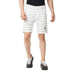 Thomas Scott MenS Checkered Slim Fit Seersucker Shorts White