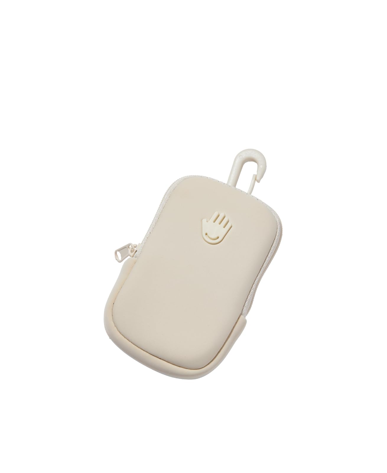 Touchland Touchette Zippered Pouch, Attachable Fashion Accessory with Snap Hook for Power Mist and Glow Mist 1FL OZ, Caramel