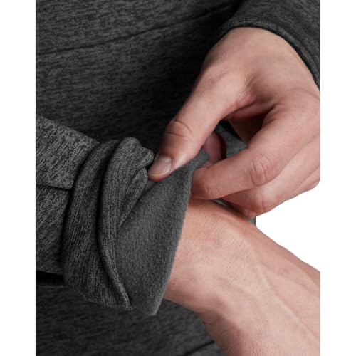 Under Armour Men's Armour Fleece Twist Hoodie, (025) Castlerock / / Black, 3X-Large