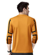EYEBOGLER Mens Round Neck Full Sleeves Regular Fit Printed T-Shirt