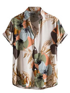 Leriya Fashion Mens Rayon Man Casual Shirt Regular Fit Western (Lf-Ms-6063_Off-White_L)