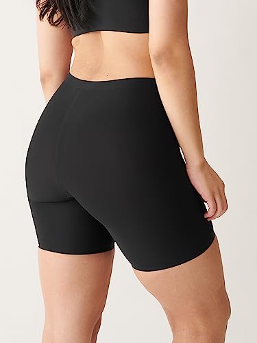 KYDA Womens Anti Bacterial Cycling Shorts, Under Skirt Biker Shorts, High Waist Stretchable Yoga Shorts & Gym Workout Skin Fit