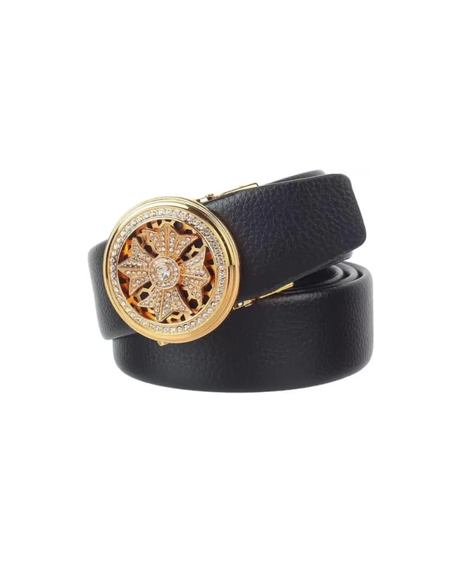 Niddleman 3814/ Trendy Unisex Artificial Leather Belt, Boys Belt For Casual Or Formal Classic Designs For Work & Business Casual 36