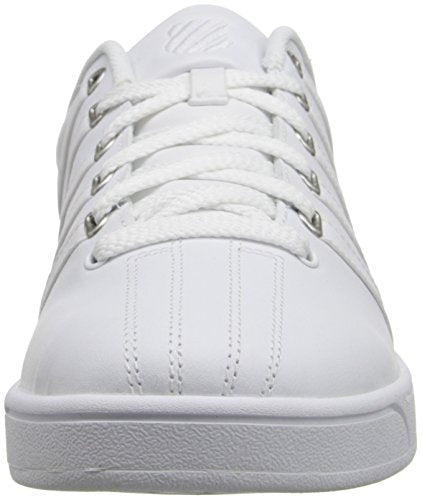 K-Swiss Men's Court Pro II CMF Sneaker, White/Silver, 10.5 M
