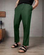 Bewakoof Mens Solid Cotton Pyjamas - Regular Fit