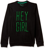 Pepe Jeans BoyS Cotton Sweatshirt (Pibt200038_Black_12)