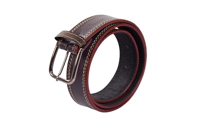 Niddleman 5940/ Trendy Unisex Artificial Leather Belt, Boys Belt For Casual Or Formal Classic Designs For Work & Business Casual 38