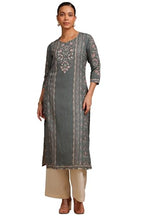 Soch Women Rayon Regular Kurta (