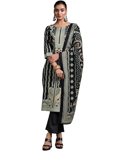 Libas WomenS Polyester Crepe Kurta Set (36959