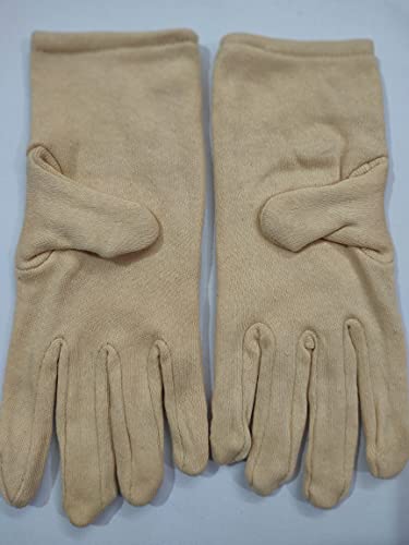 Digital Shopee Cotton Double Layer Hand Gloves For Driving And Hiking, Protection From Sun And Dust Reusable & Washable