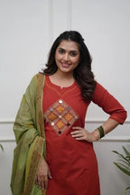 Fabnex Kurta Set For Women | Women Kurti Pant Set (K-163-164)