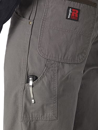 Wrangler Riggs Workwear mens Ripstop Carpenter jeans, Slate, 32W x 34L US